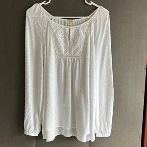Sundance White Peasant Top